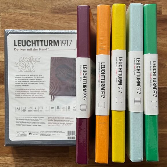 Leuchtturm1917 A5 Classic Notebook Hardcover - Picture 2 of 2